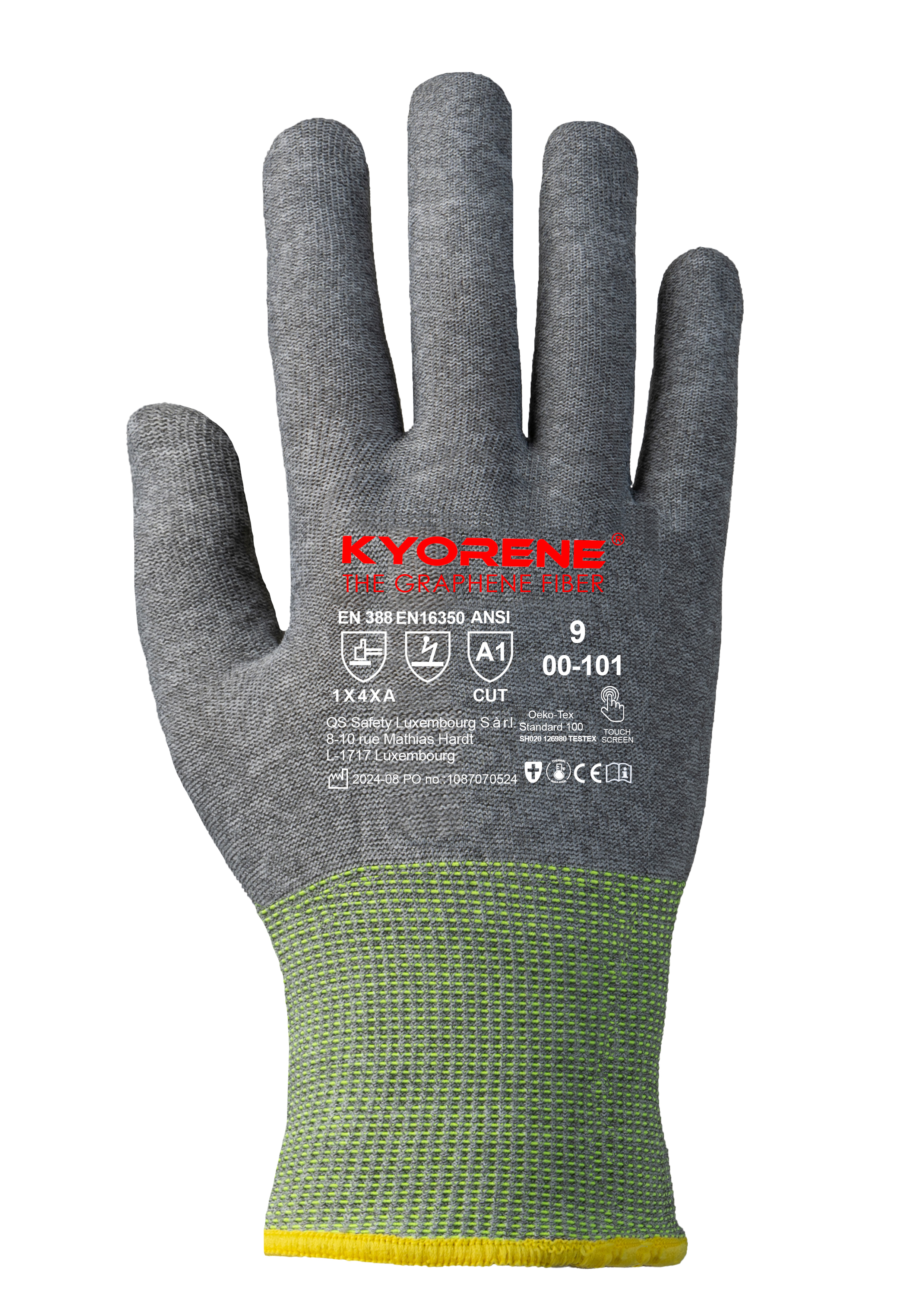 Dorso del producto  KYORENE THE GRAPHENE FIBER   00-101