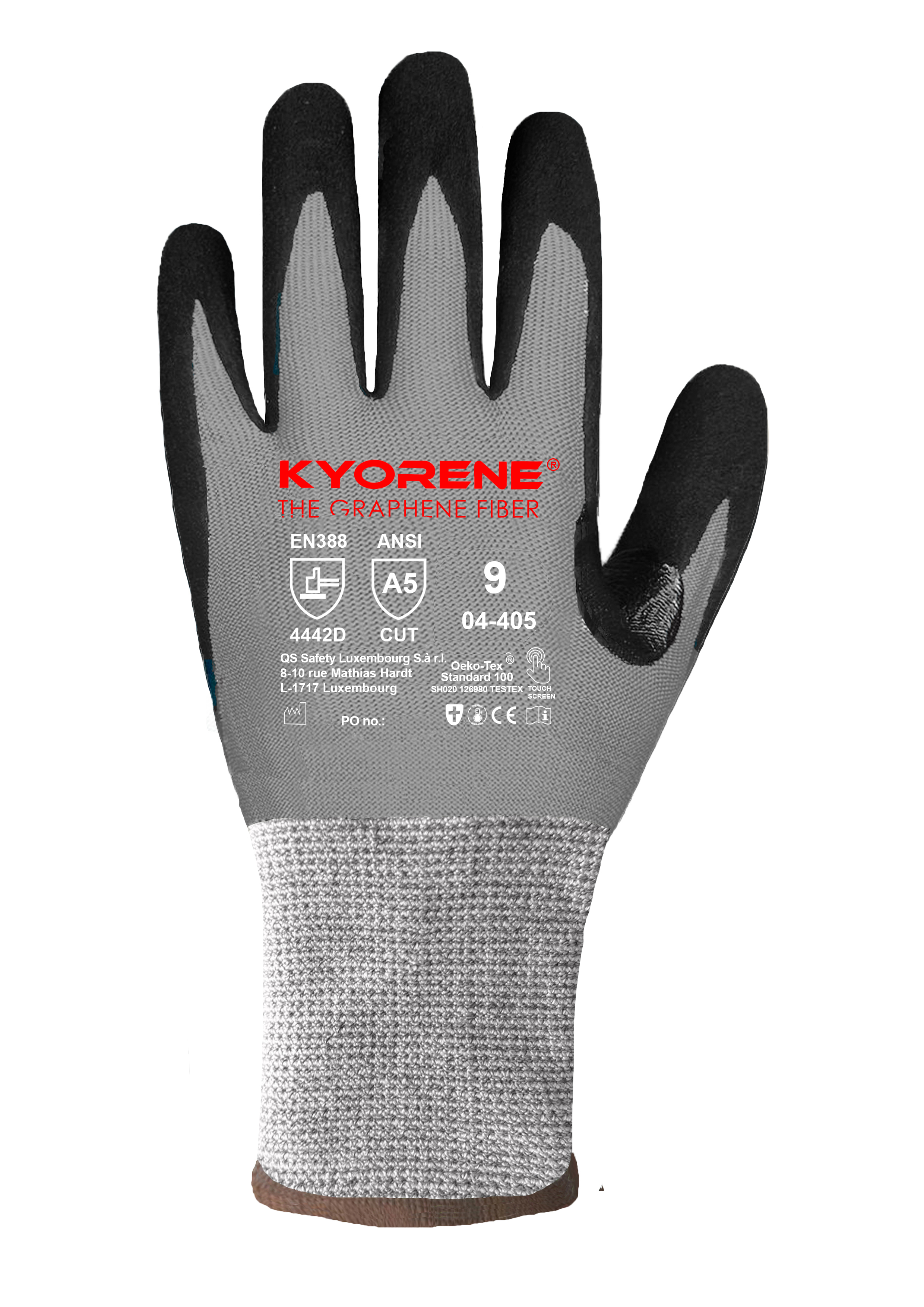 Dorso del producto KYORENE® THE GRAPHENE FIBER  04-405 