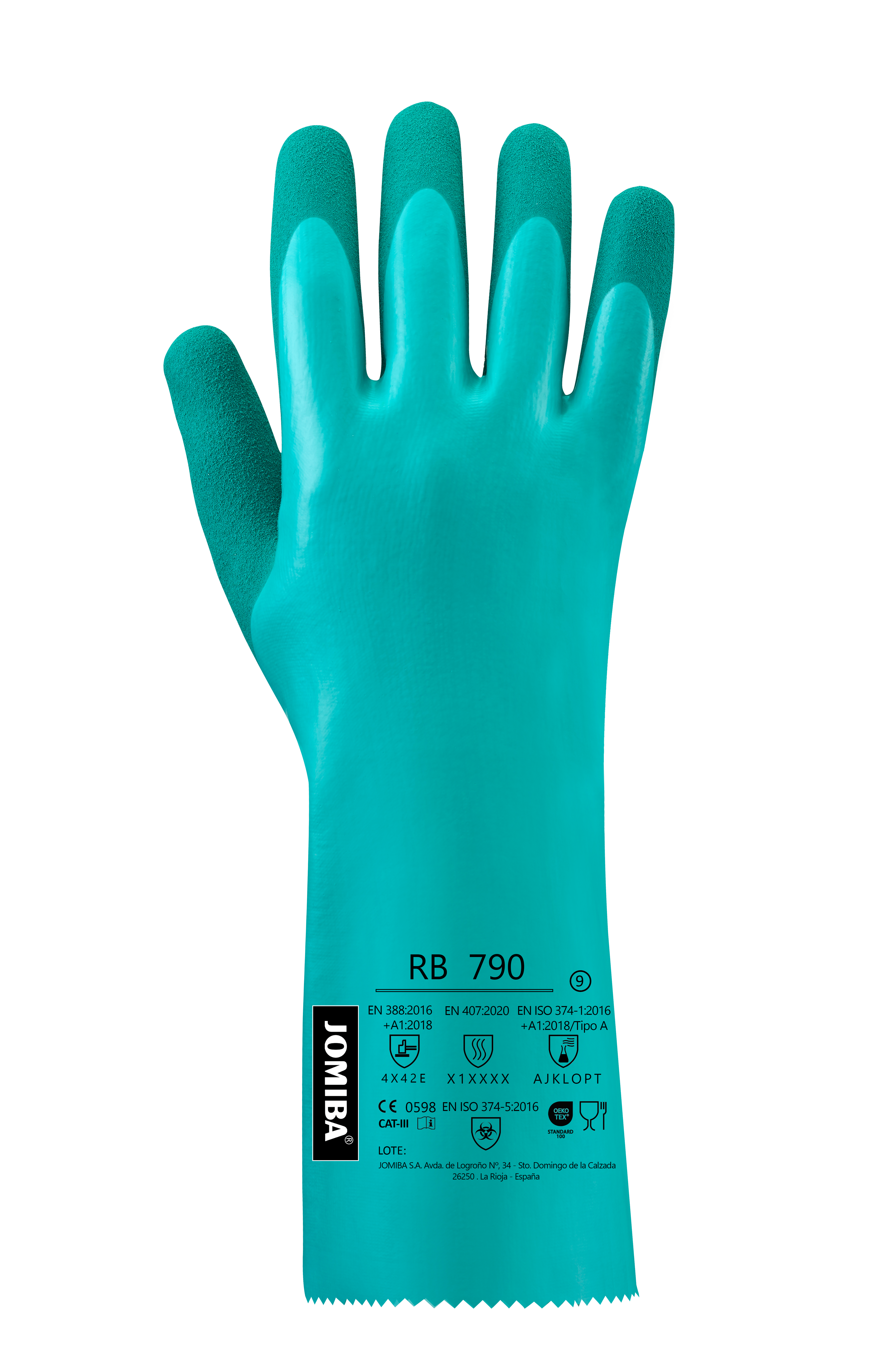 Dorso del producto RB 790